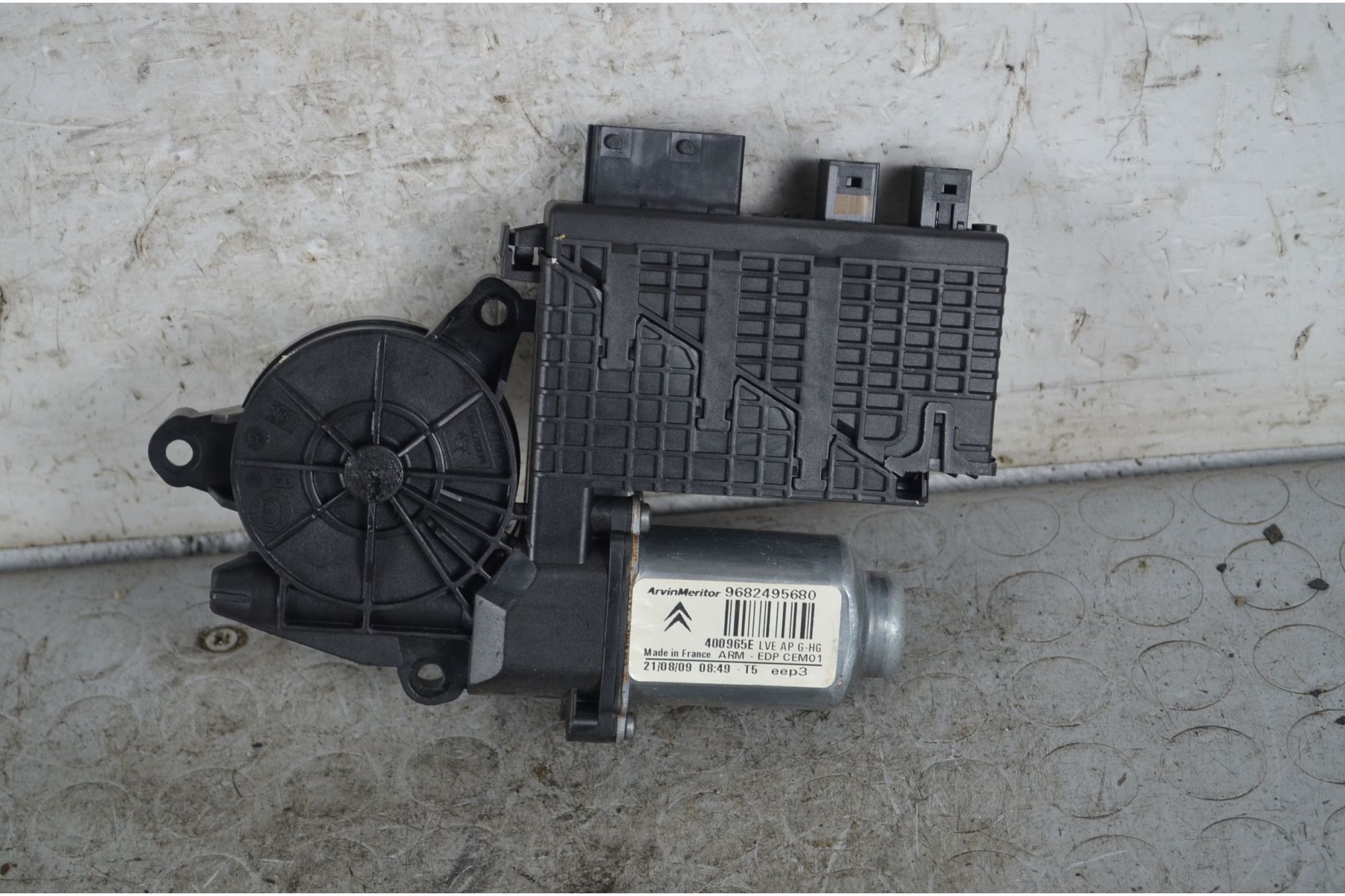 Motorino Alzavetro Anteriore DX Citroen C4 Grand Picasso Dal 2013 al 2016 Cod 9682495680  1737628140564