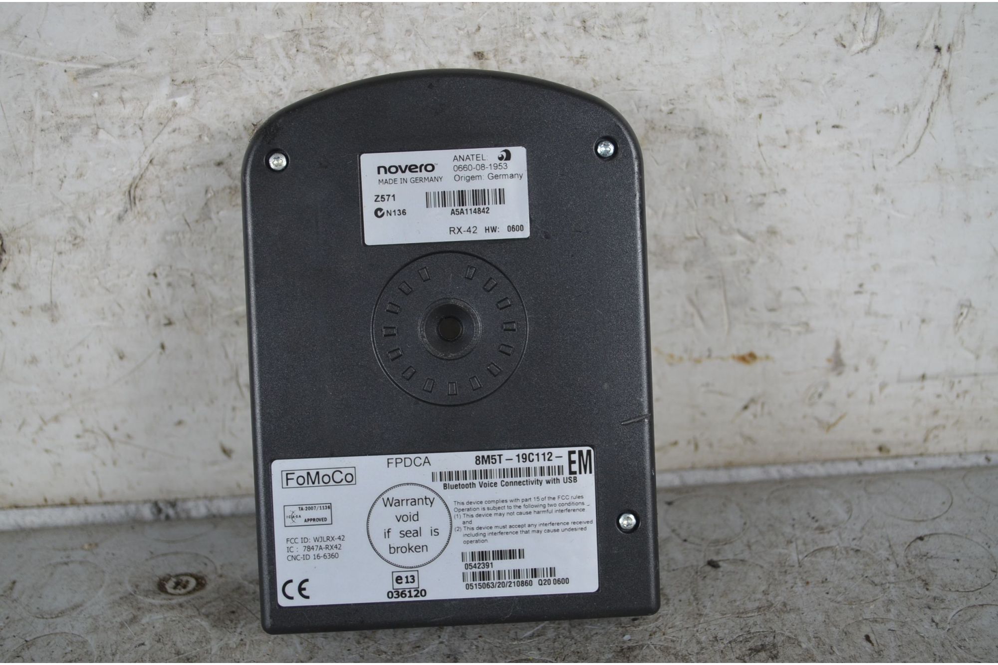 Centralina Bluetooth Ford Fiesta VI  Dal 2008 al 2017 Cod 8M5T-19C112  1737718957409