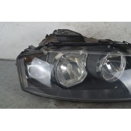 Faro Anteriore DX Audi A3 8P Dal 2003 al 2013 Cod 8P0941004K  1738056699495