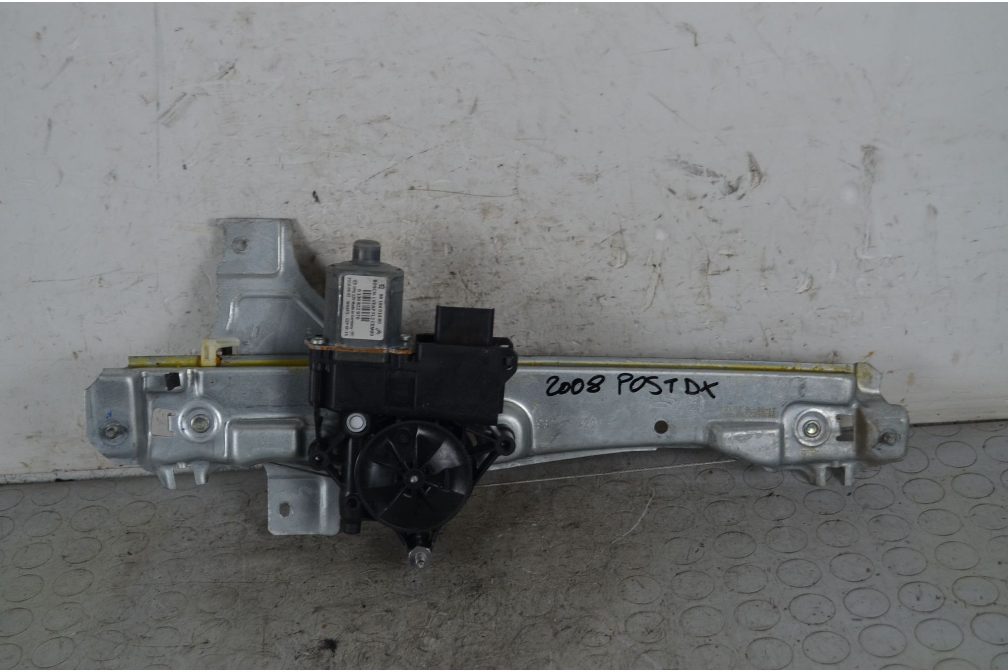 Motorino Alzavetro Posteriore DX Peugeot 2008 Dal 2013 al 2019 Cod 9816401480  1738319589679