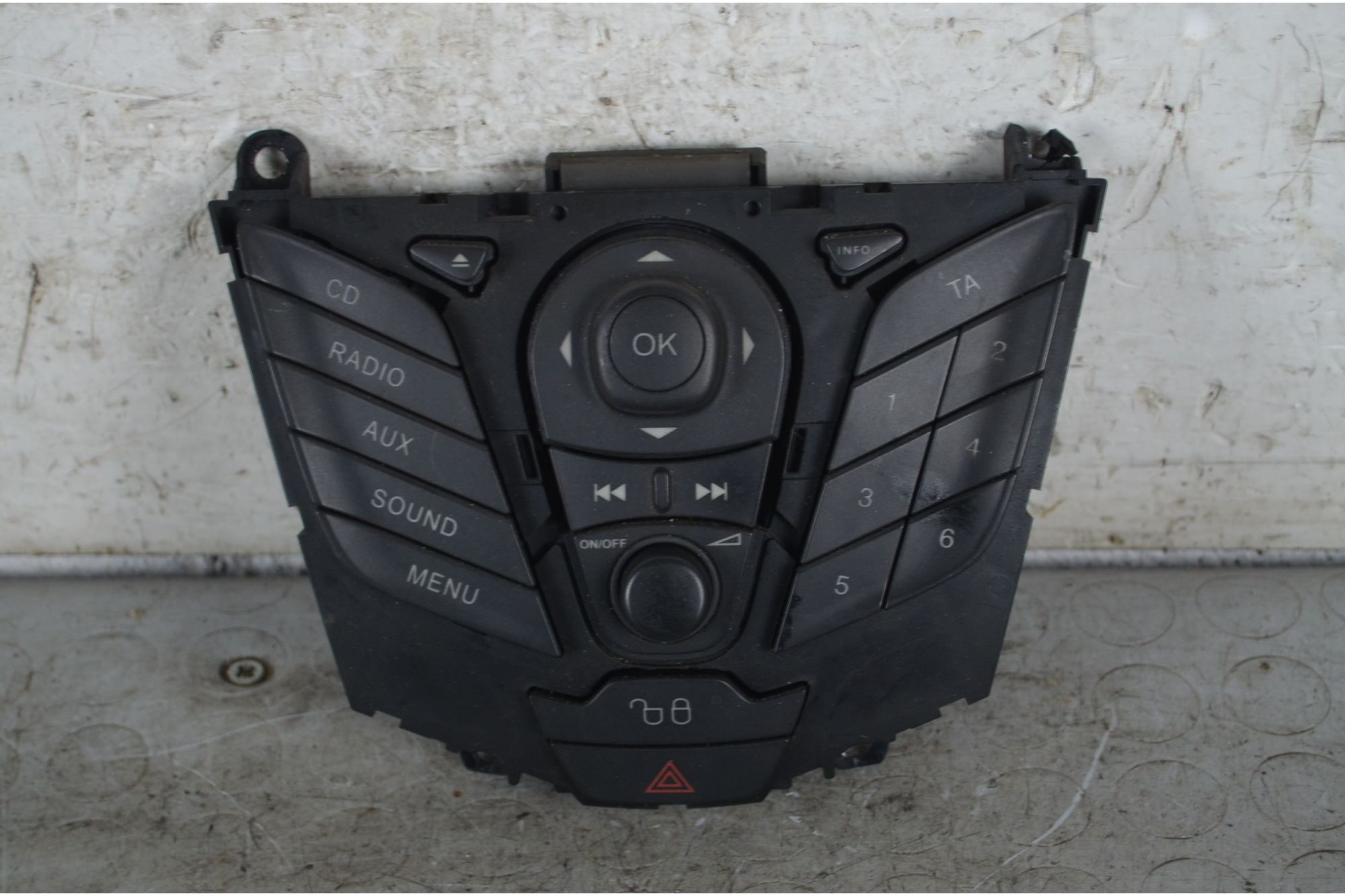 Pulsantiera Autoradio Ford Fiesta VI  Dal 2008 al 2017 Cod 1895837  1738661793342