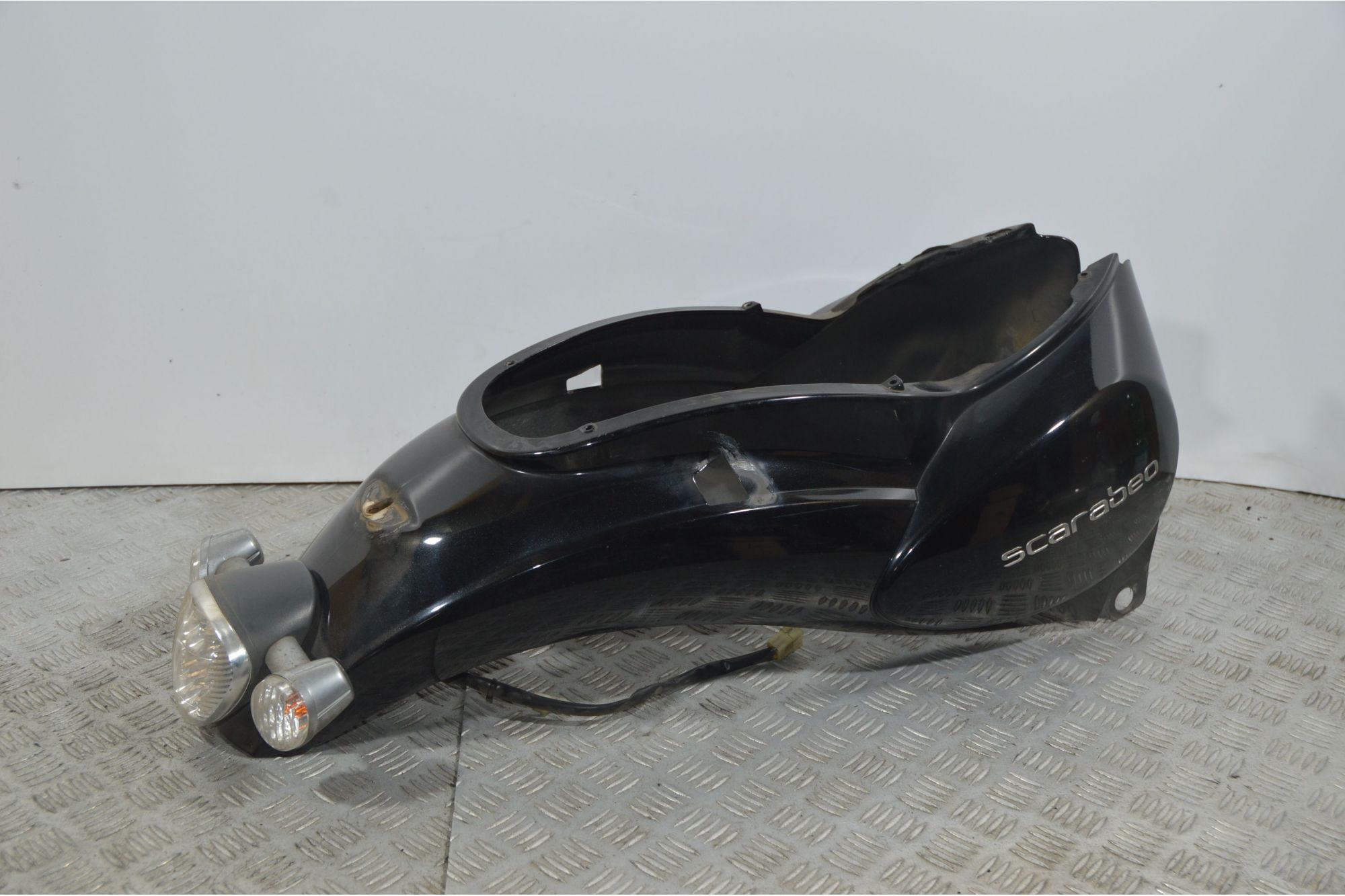 Carena Codone Posteriore Completo Con Stop Aprilia Scarabeo 50 4T dal 2009 al 2012  1739203277184