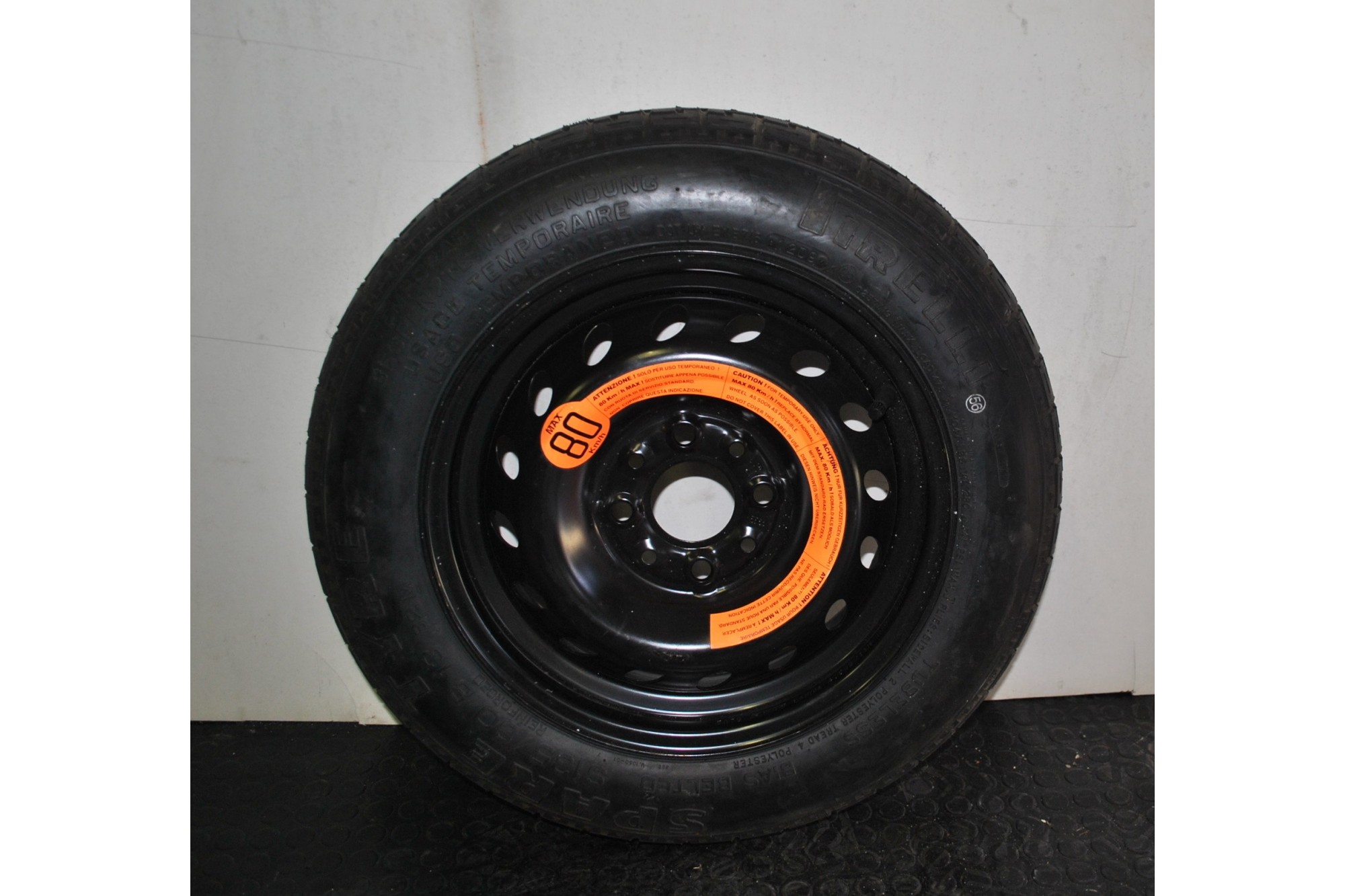 Ruota di scorta Fiat Punto 176 Dal 1993 al 1999  Misura 135/60 R13  1619443920623