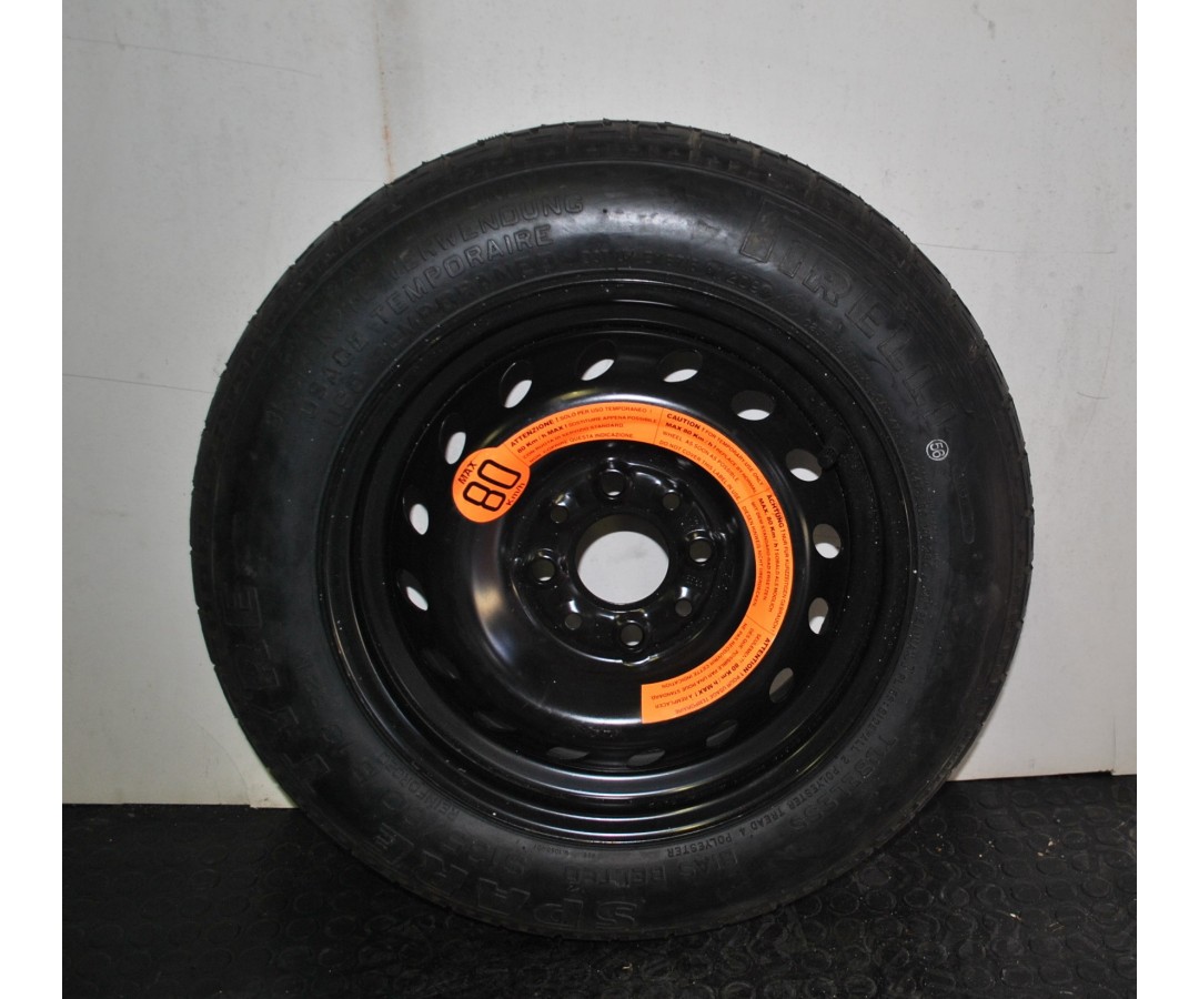 Ruota di scorta Fiat Punto 176 Dal 1993 al 1999  Misura 135/60 R13  1619443920623