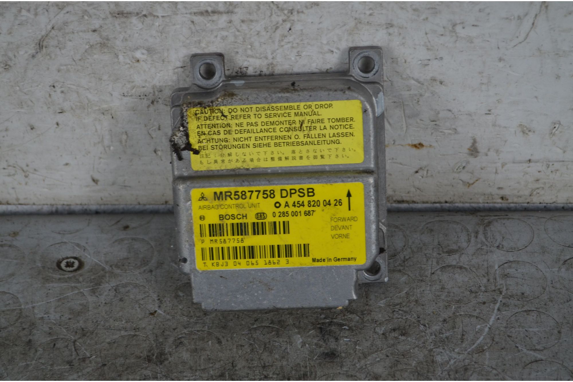 Centralina Airbag Smart Forfour W454 Dal 2004 al 2006 Cod A4548200426  1739778073914