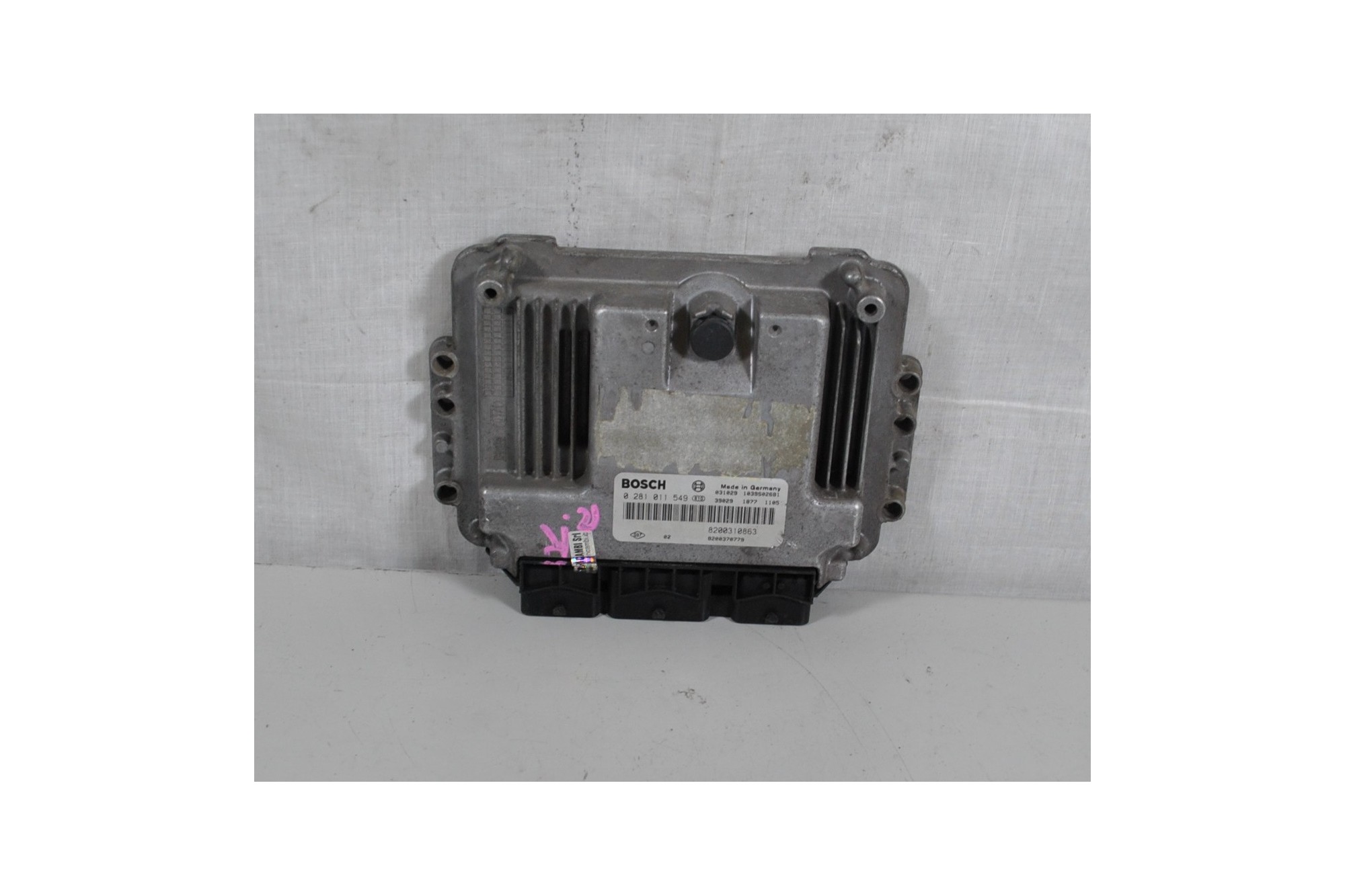 Centralina ECU Renault Megane II Dal 2002 al 2010 Cod. 0281011549  1619527623648