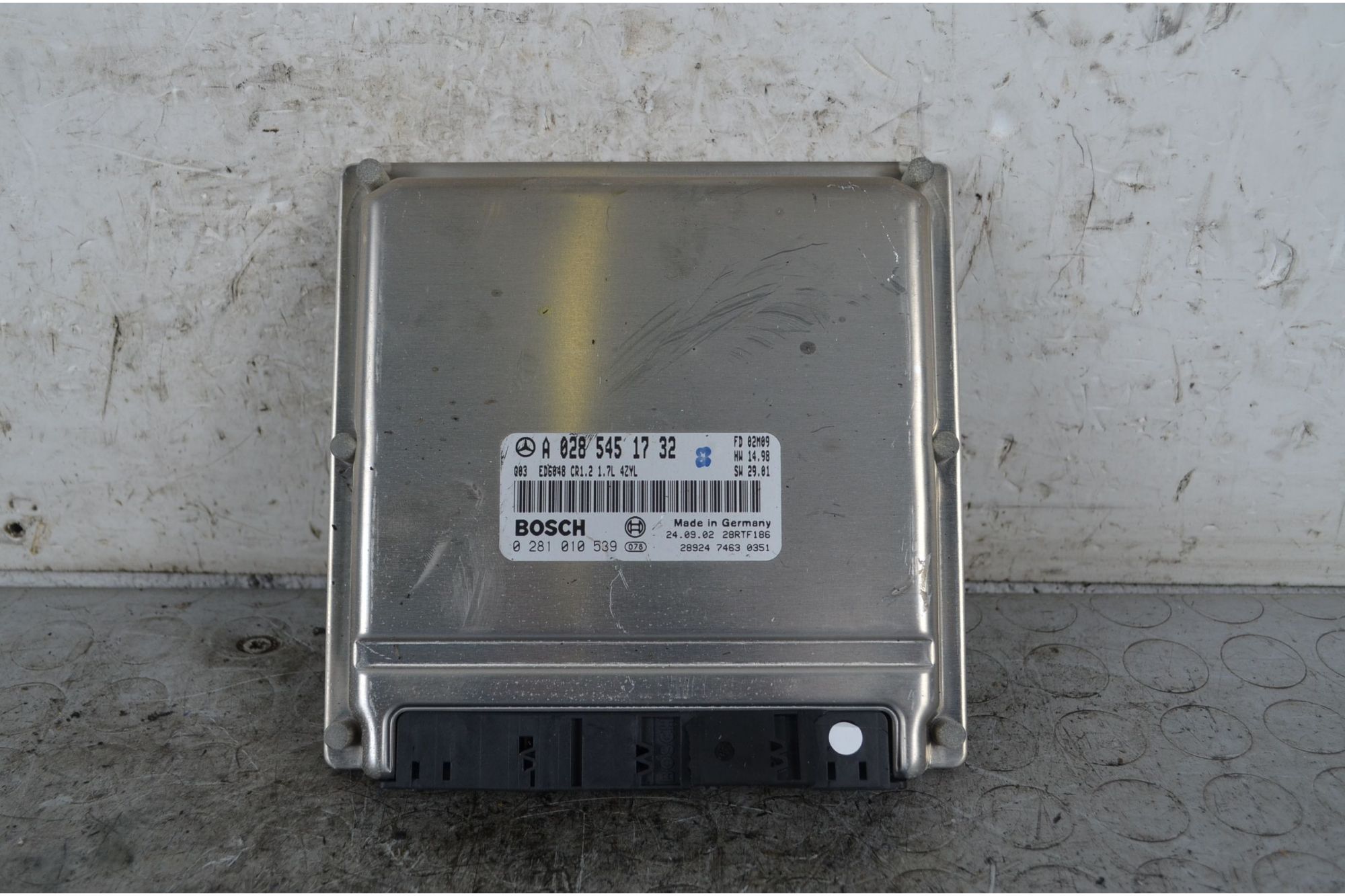 Centralina ECU Mercedes Vaneo W414 Dal 2001 al 2004 Cod A0285451732  1739958886822