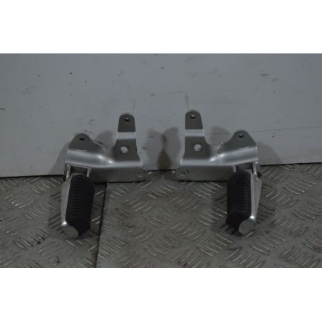 Coppia Pedane Passeggero Yamaha T-max Tmax 500 Dal 2001 al 2007  1740063080517