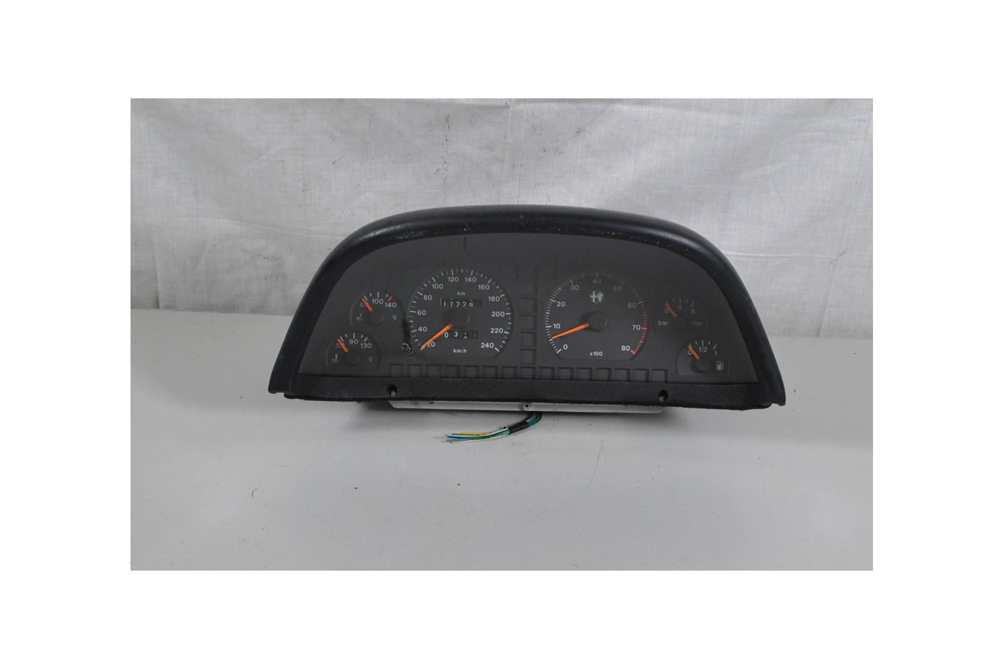 Strumentazione contachilometri Completa Alfa Romeo 155 Dal 1992 al 1998 Cod 60614095  1619601210382