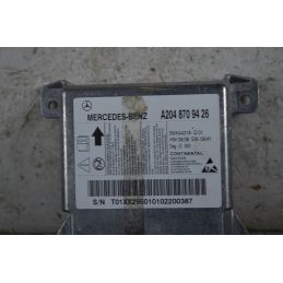 Centralina Airbag Mercedes Classe C W204 Dal 2007 al 2013 Cod A2048709426  1740402829609