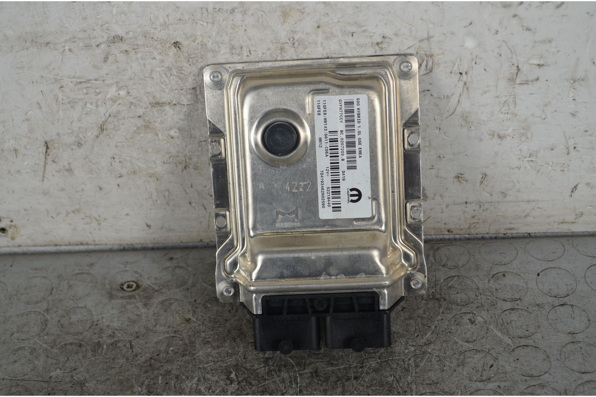 Centralina ECU Fiat 500 Hybrid Dal 2015 in poi Cod 52218440  1740404227212