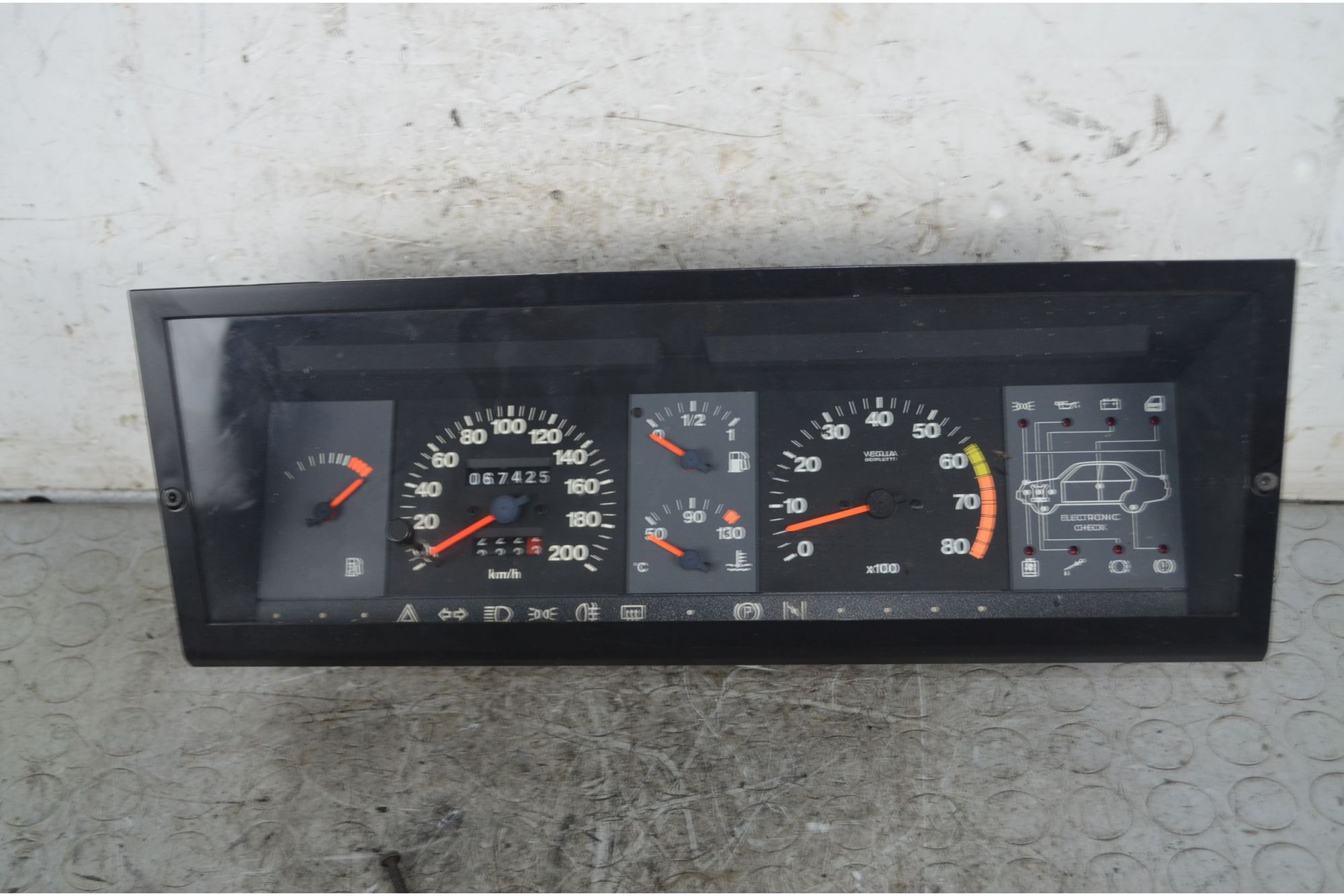 Strumentazione Contachilometri Completa Fiat Regata Dal 1983 al 1990  1740490039720