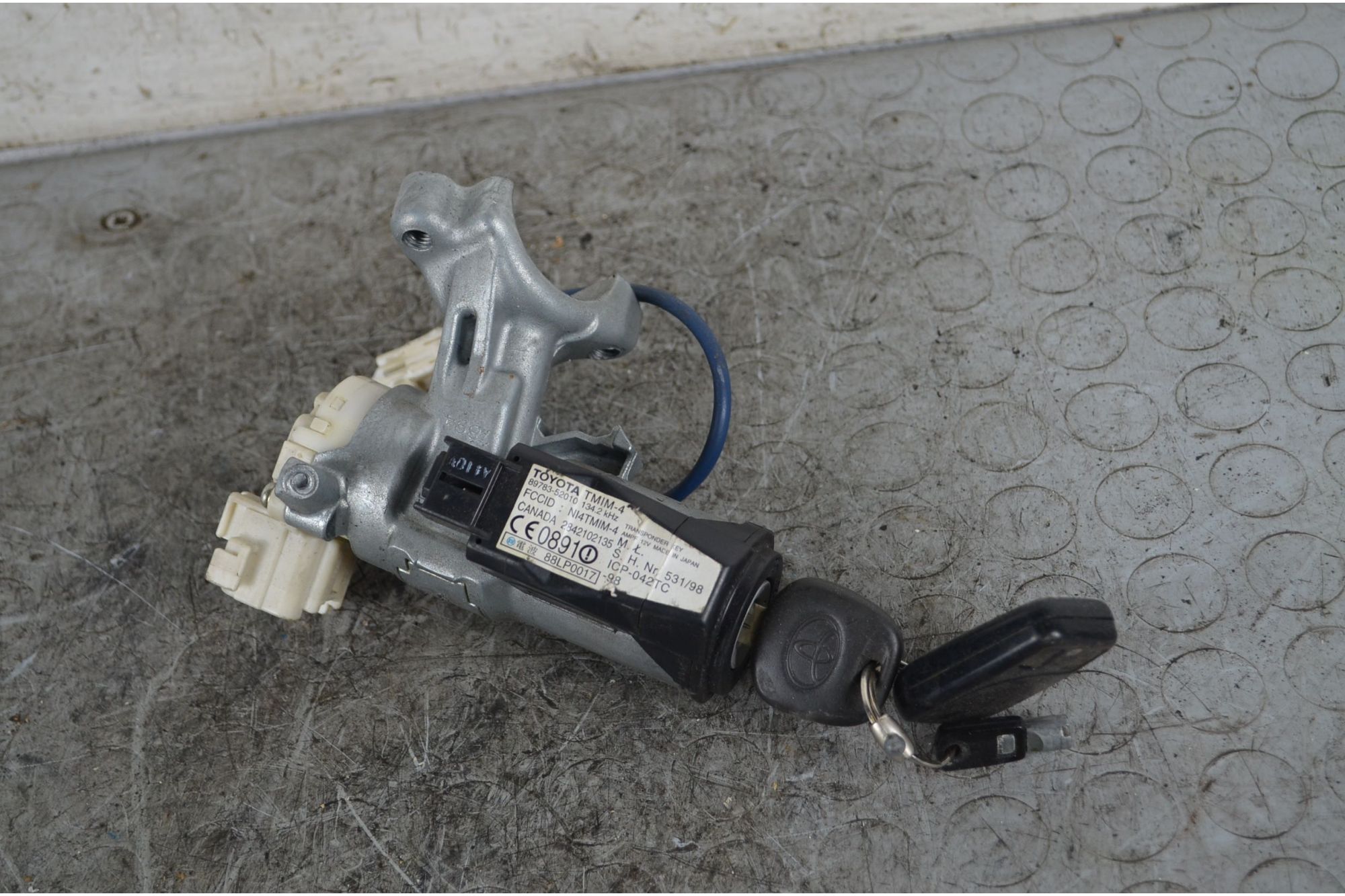 Blocchetto di Avviamento Toyota Yaris Dal 1999 al 2005 Cod 87783-52010  1740742639975