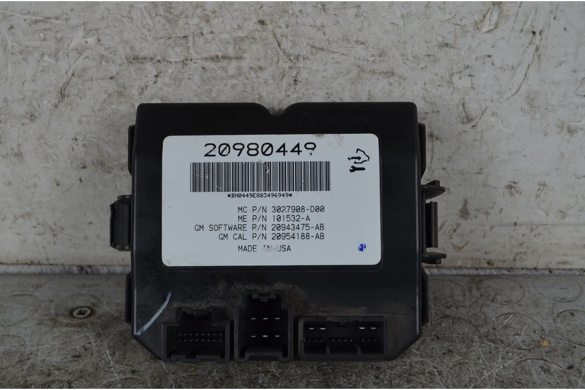 Centralina Portellone Bagagliaio Elettrico Opel Insignia A Dal 2008 al 2017 Cod 20980449  1741077232046