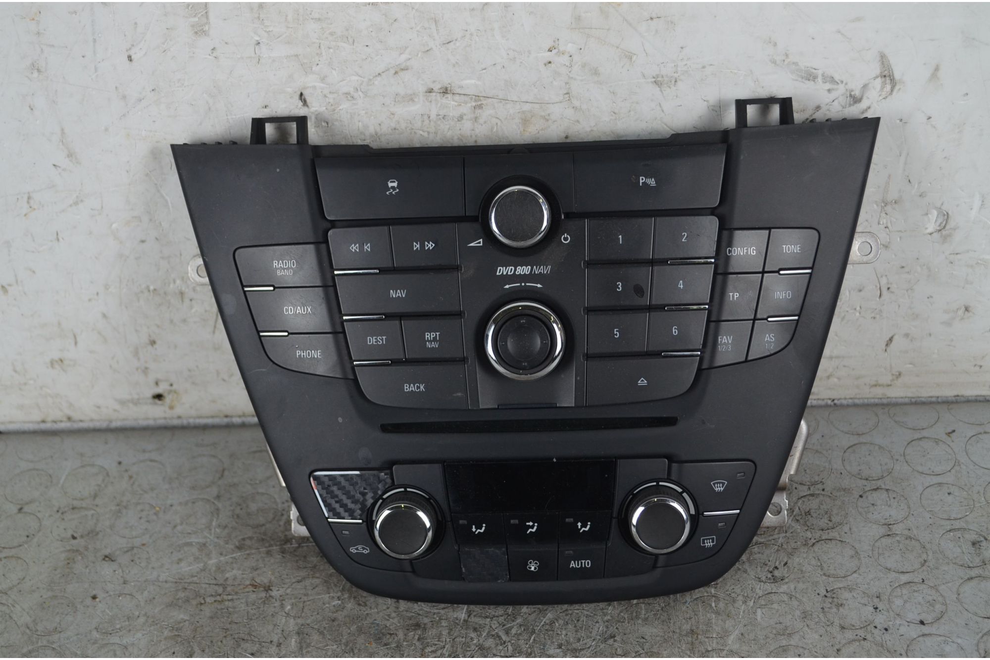 Controllo Comandi Clima + Pulsantiera Autoradio Opel Insignia A  Dal 2008 al 2017 Cod 13273256  1741080632468
