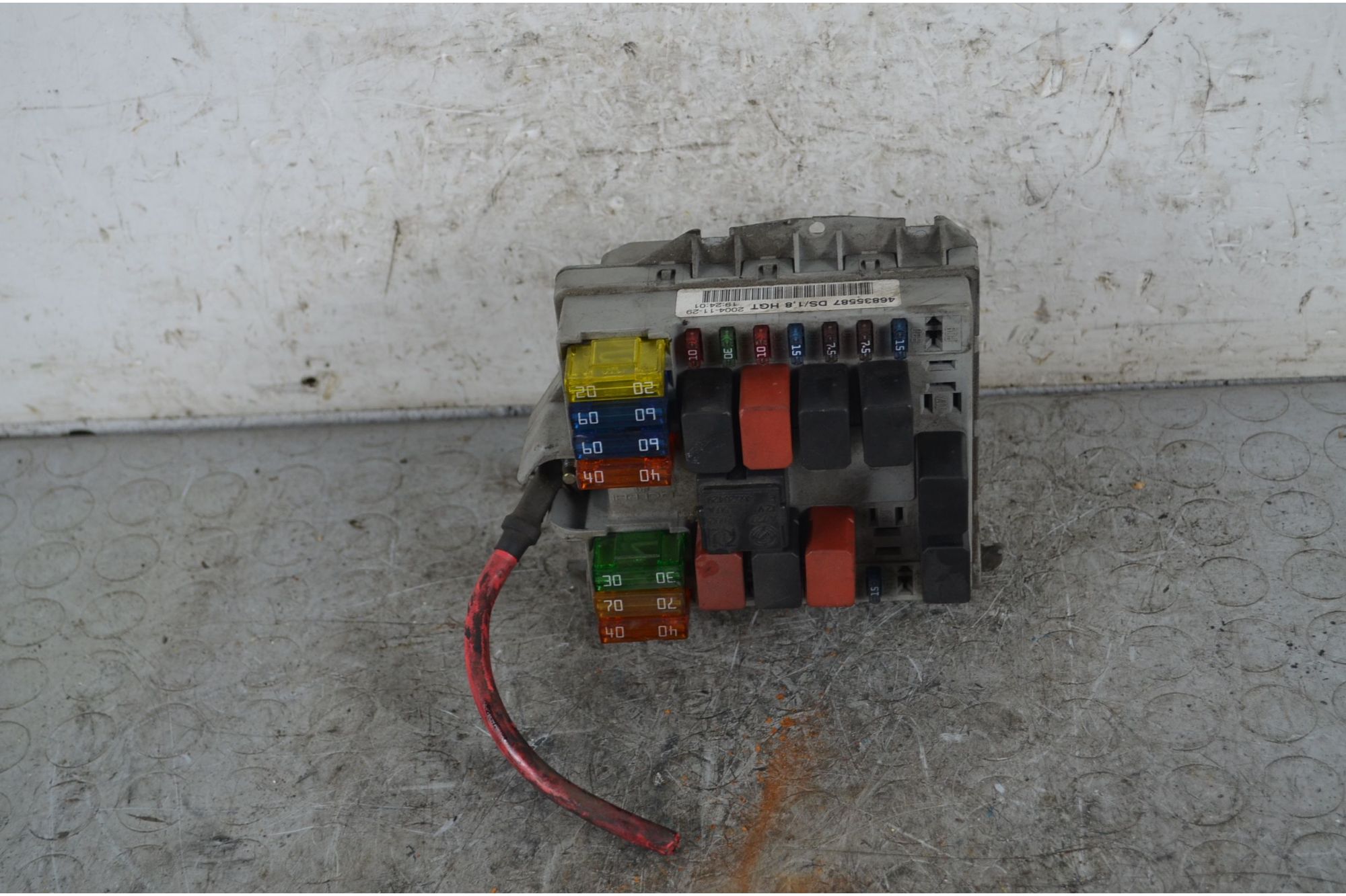 Scatola Fusibili Fiat Punto 188 Dal 1999 al 2011 Cod 46835587  1741084467127