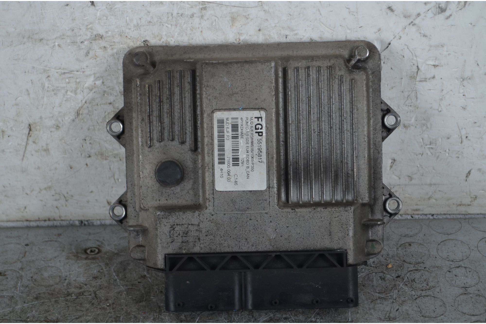 Centralina ECU Fiat Punto 188 Dal 1999 al 2011 Cod 55195817  1741086733060
