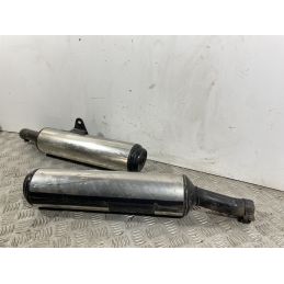 Coppia Marmitte Terminali Di Scarico Kawasaki GPZ 500S Dal 1988 Al 1993  1741358838554
