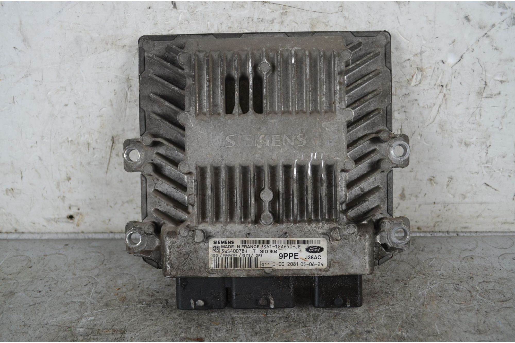 Centralina ECU Ford Fiesta V Dal 2002 al 2008 Cod 3S61-12A650-JE  1741623061045