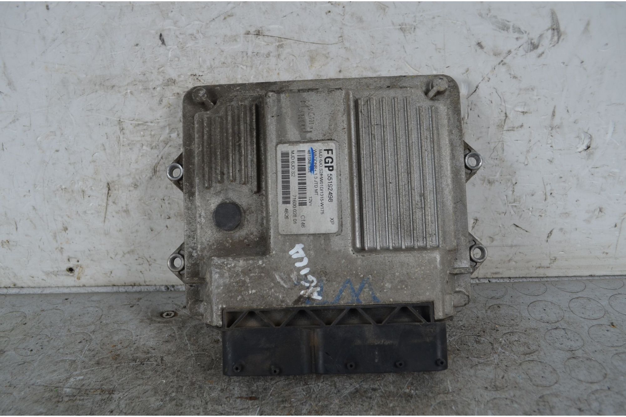 Centralina ECU Opel Agila A Dal 2000 al 2007 Cod 55192498  1741765833036