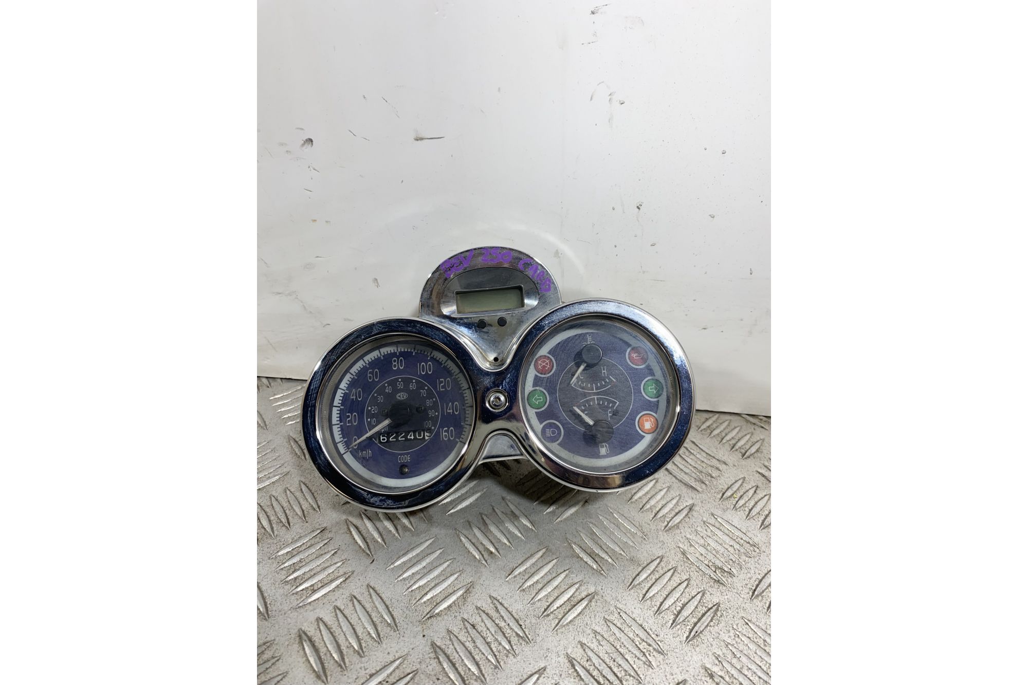 Strumentazione Contachilometri Piaggio Beverly 250 dal 2001 al 2010 KM 62240  1741773392242