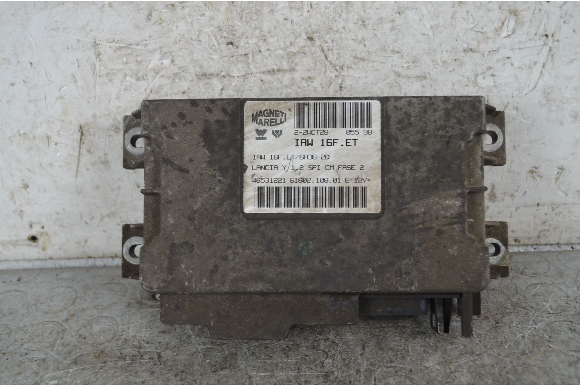 Centralina ECU Lancia Y Dal 1995 al 2003 Cod 46531221 OE 46545155  1741866111385