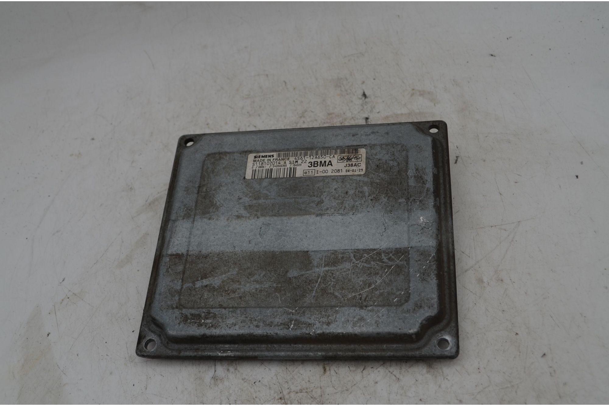 Centralina ECU Ford Fiesta V Dal 2002 al 2008 Cod 4S61-12A650-CA  1742293466413