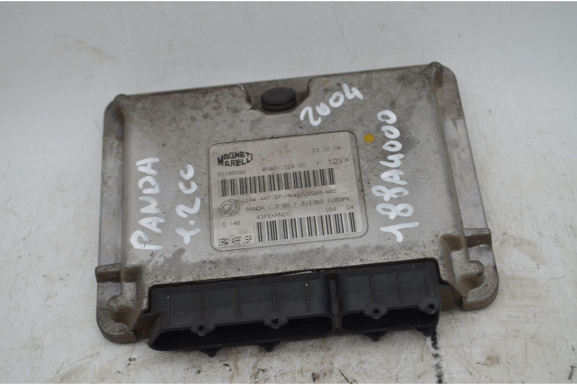 Centralina ECU Fiat Panda Dal 2003 al 2012 Cod 55190098  1742296415807