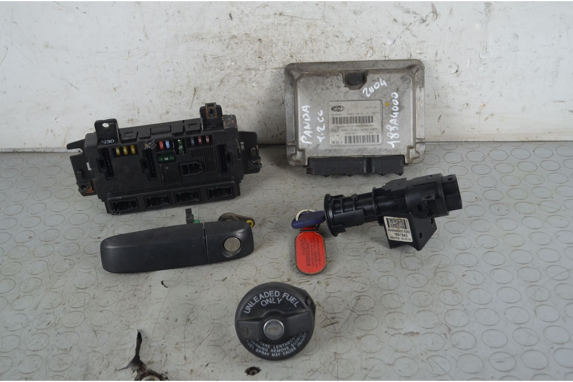 Kit Chiave Fiat Panda 1.2 Dal 2003 al 2012 Cod 46845361  1742370670573
