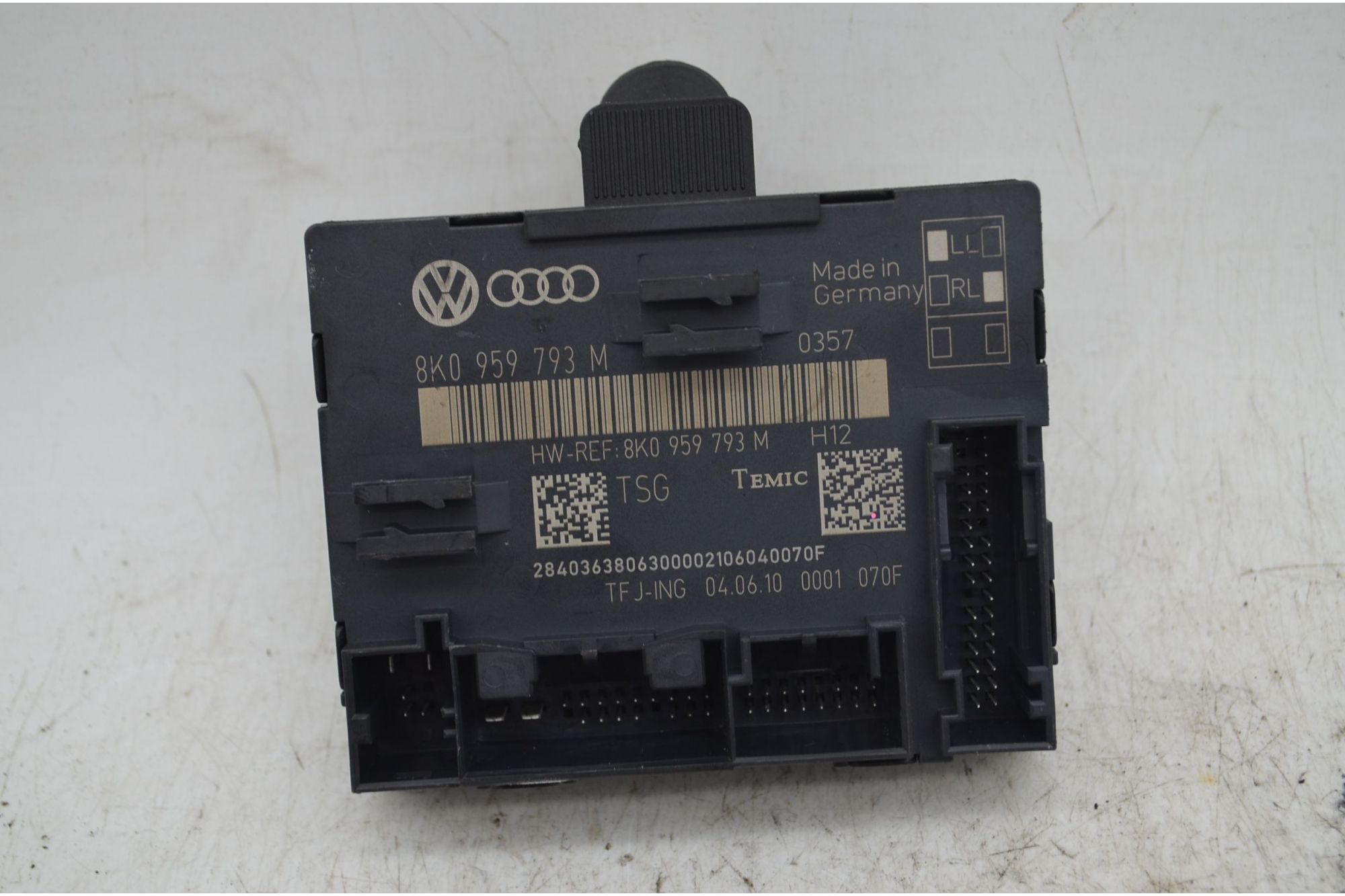 Centralina Alzacristalli Porta Anteriore SX Audi A4 B8 Dal 2007 al 2013  Cod 8K0959793M  1742374310239