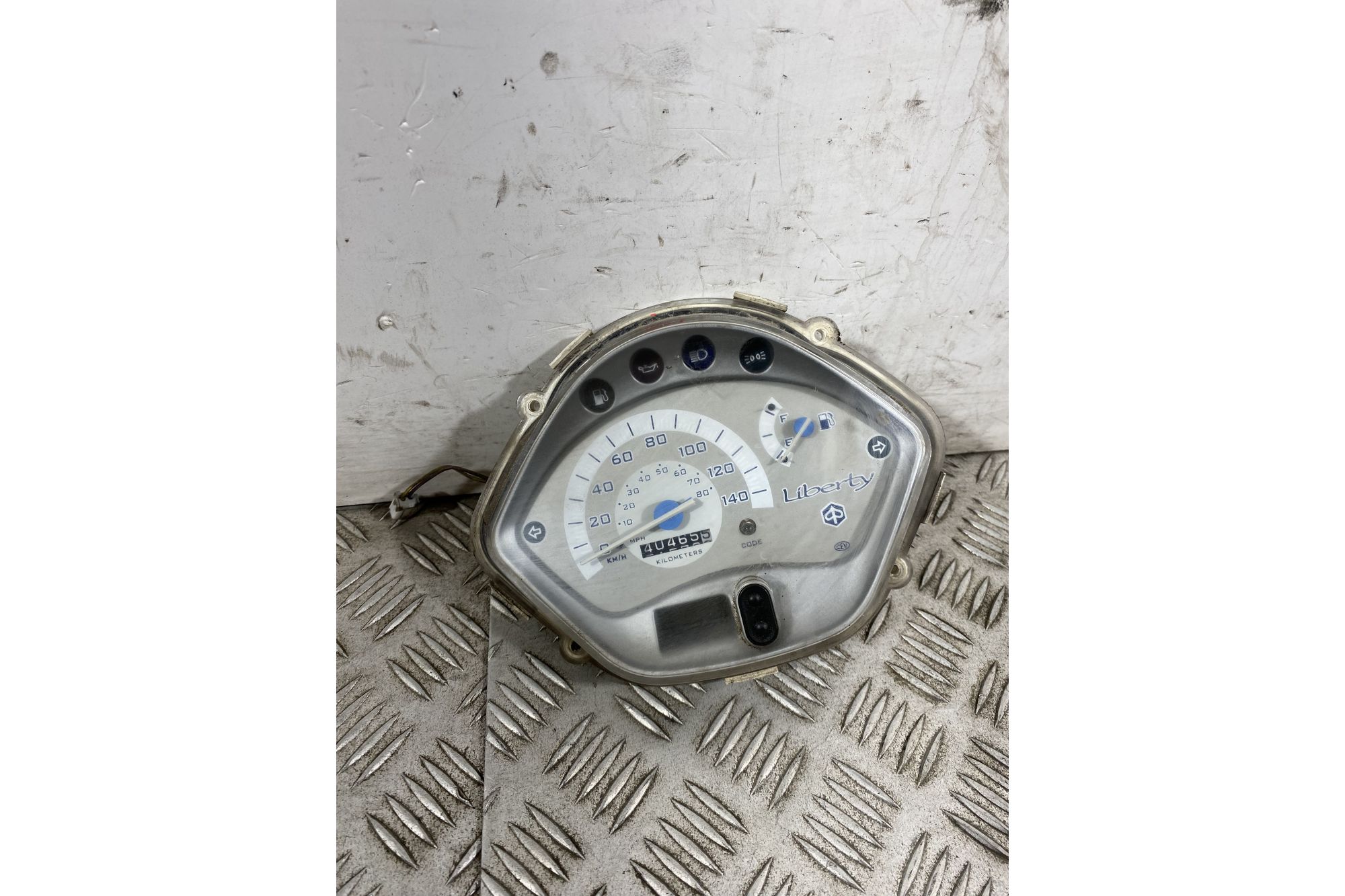 Strumentazione Contachilometri Piaggio Liberty RST 125 dal 2003 al 2013 KM 40465  1742383746753