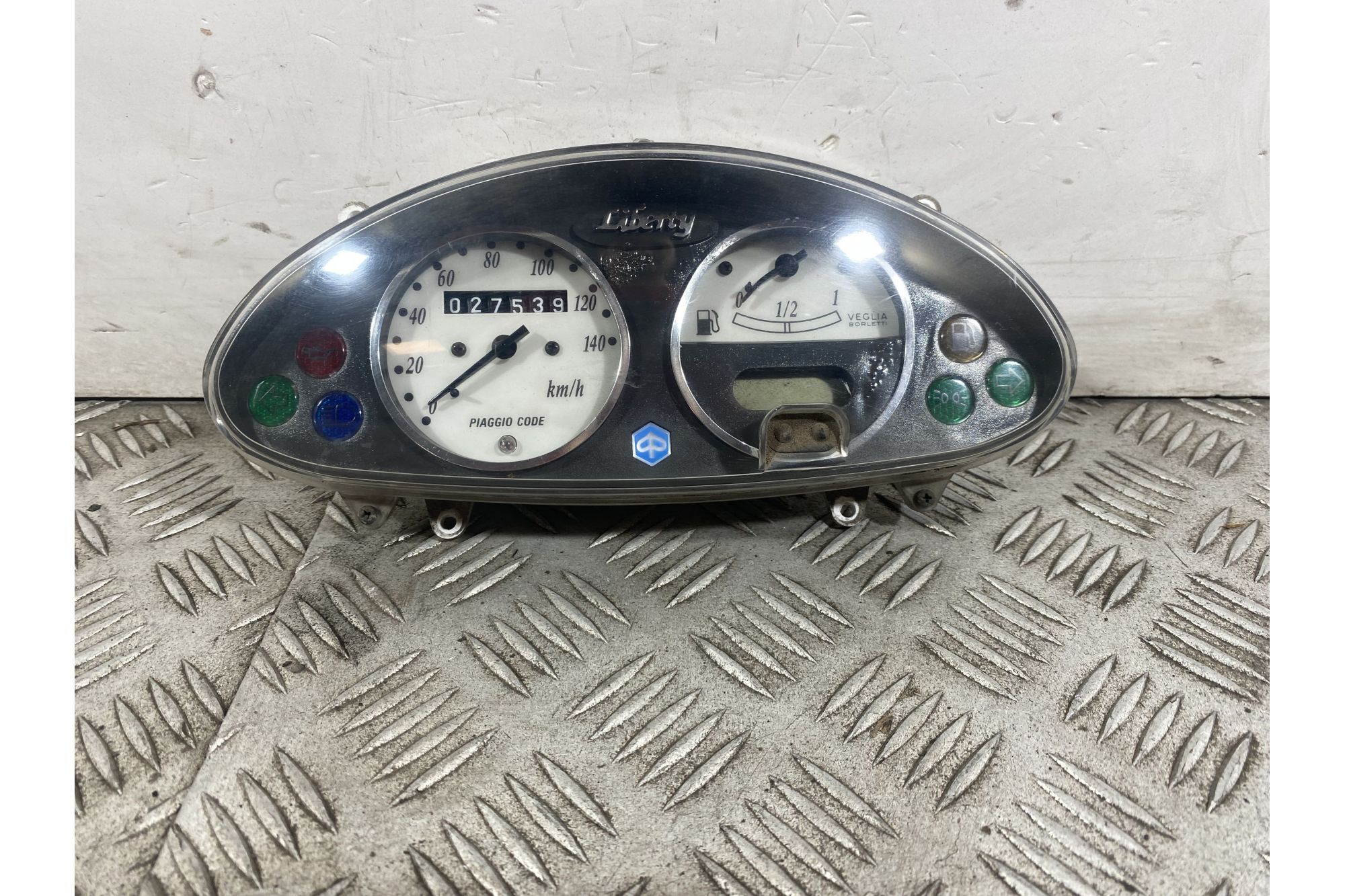 Strumentazione Contachilometri Piaggio Liberty 125 / 150 Dal 1997 Al 2003 Km 27539  1742485838608