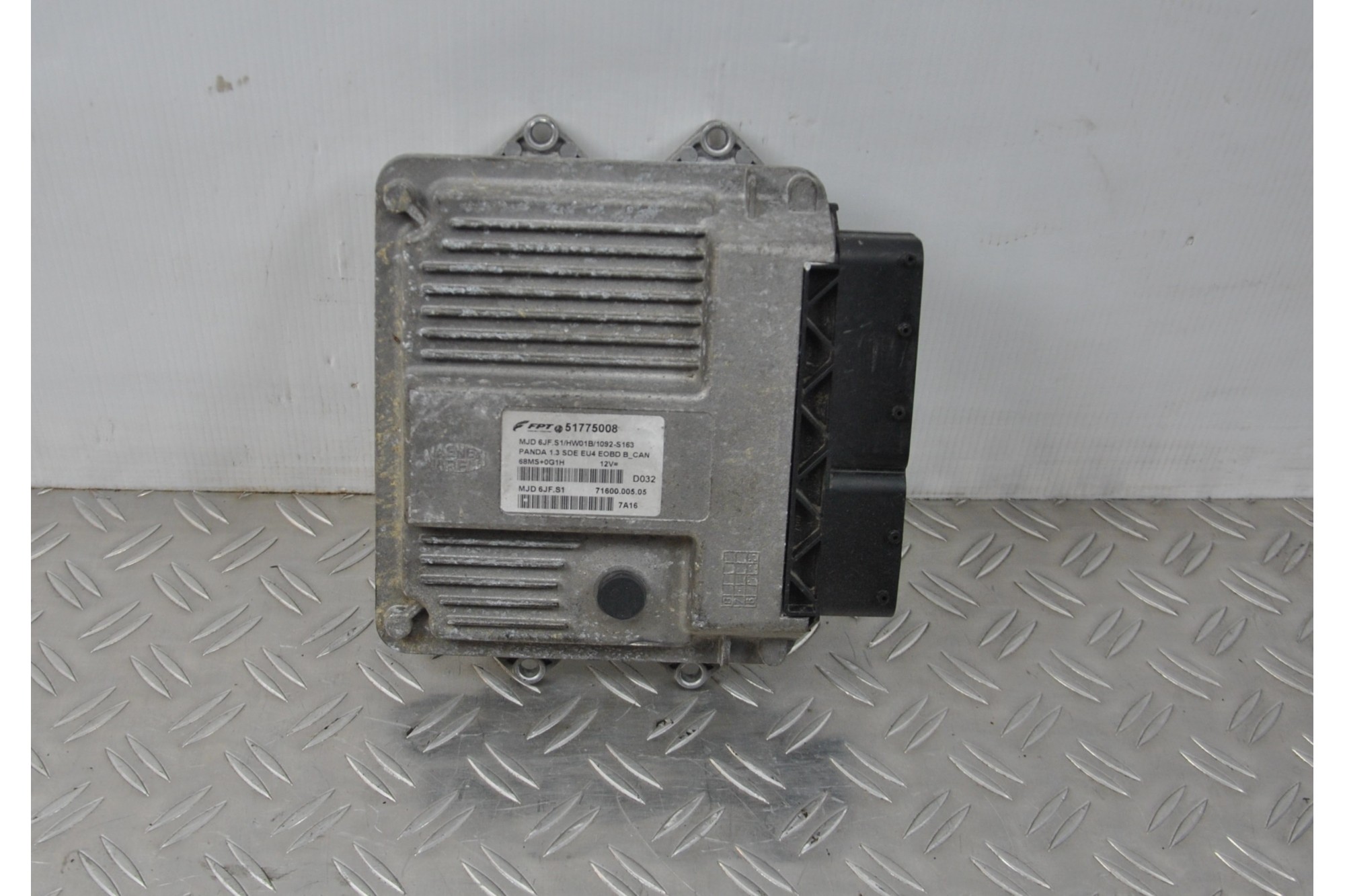 Centralina ECU Fiat Panda Dal 2003 al 2012 cod 51775008  1620228754777