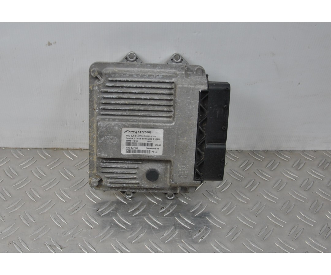 Centralina ECU Fiat Panda Dal 2003 al 2012 cod 51775008  1620228754777