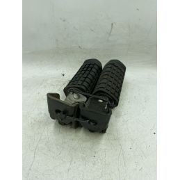 Coppia Pedane Pedaline Passeggero Aprilia Scarabeo 100 2T dal 1999 al 2002  1742826346137