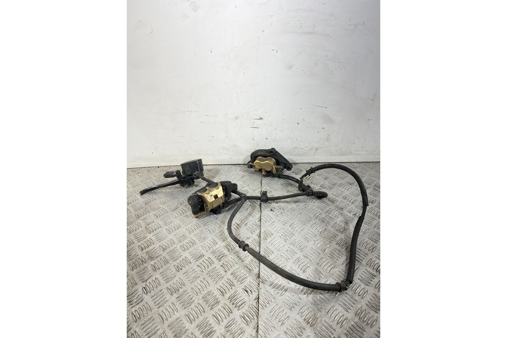 Impianto Frenante Anteriore Yamaha T-max Tmax 500 Dal 2001 al 2007  1742889898727