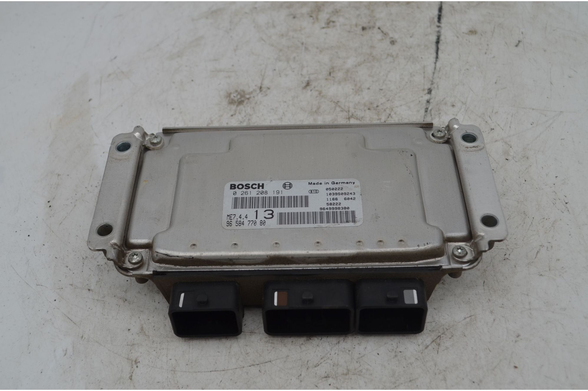 Centralina ECU Peugeot 1007 Dal 2005 al 2010 Cod 0261208191  1742895528373