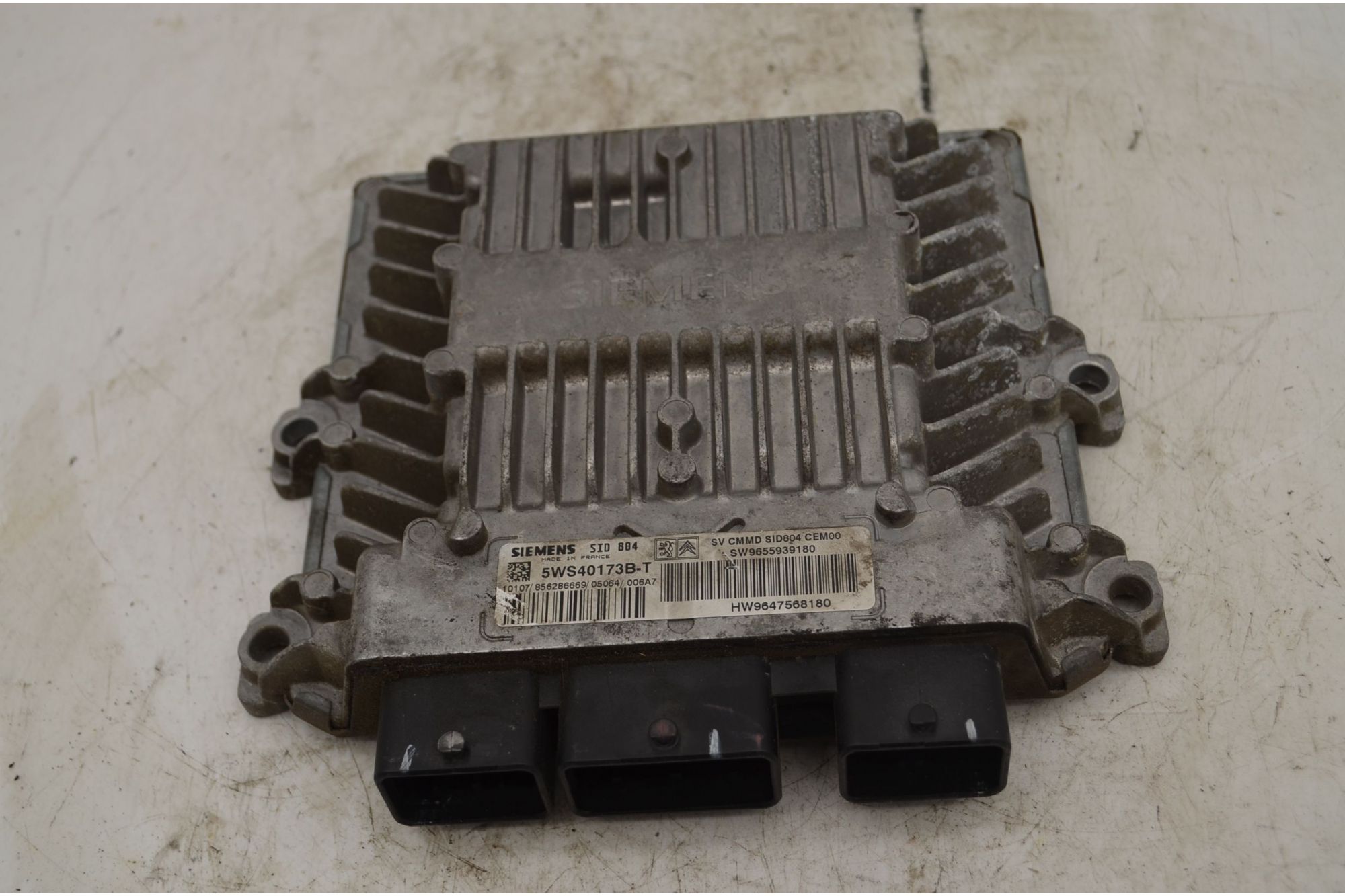 Centralina ECU Citroen C3 Diesel dal 2002 al 2009 cod 5WS40173B-T  1742900338096