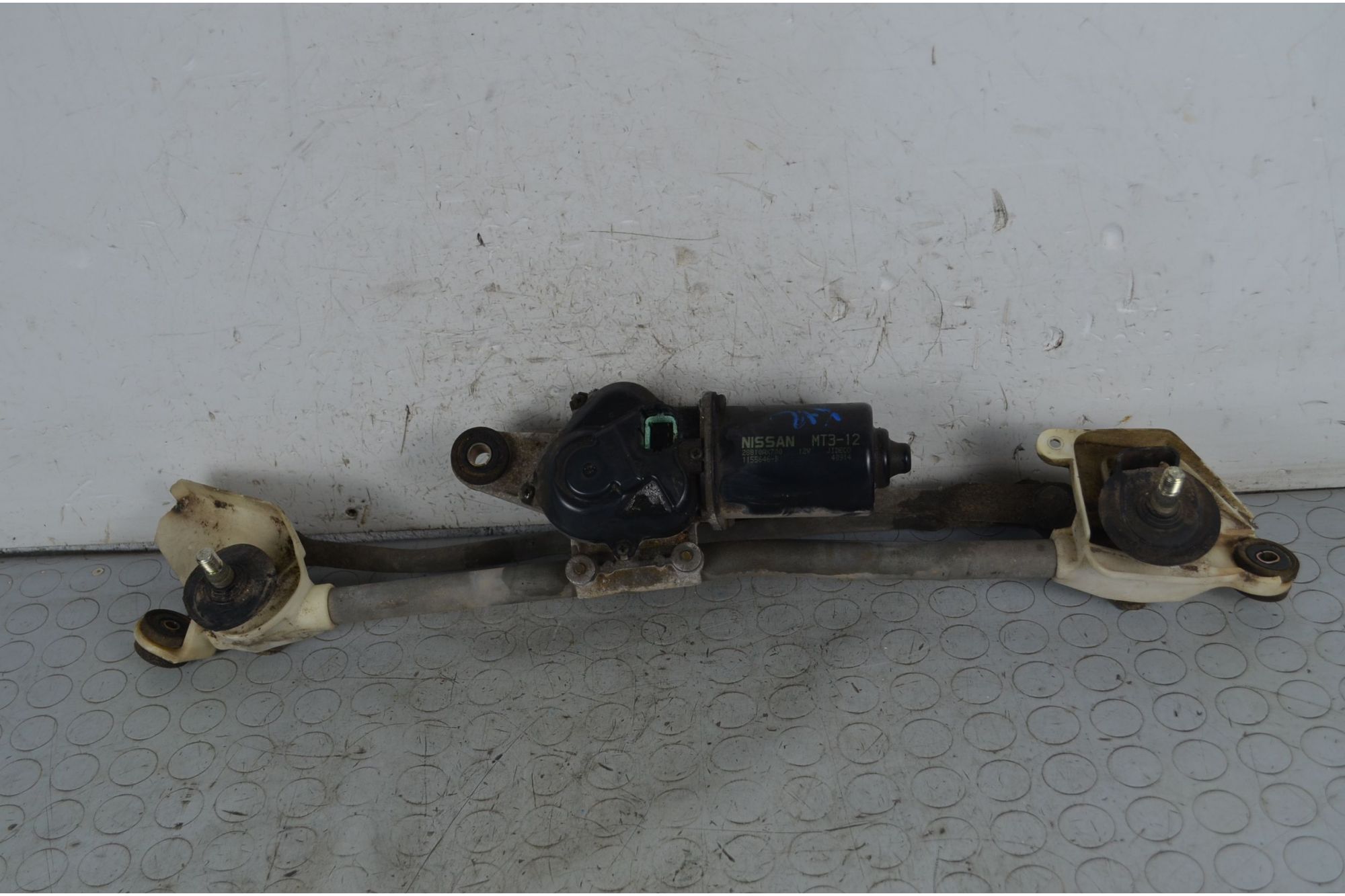 Motorino Tergicristalli Anteriore Nissan Micra K12 Dal 2002 al 2010 Cod 28810AX700  1742988950333