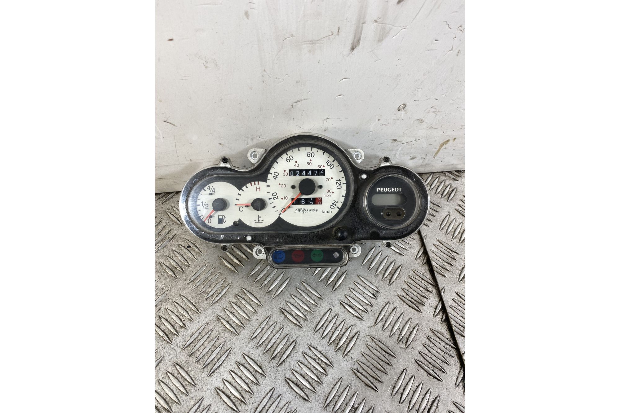 Strumentazione Contachilometri Peugeot Elyseo 125 dal 1999 al 2002 KM 02447  1743151999524