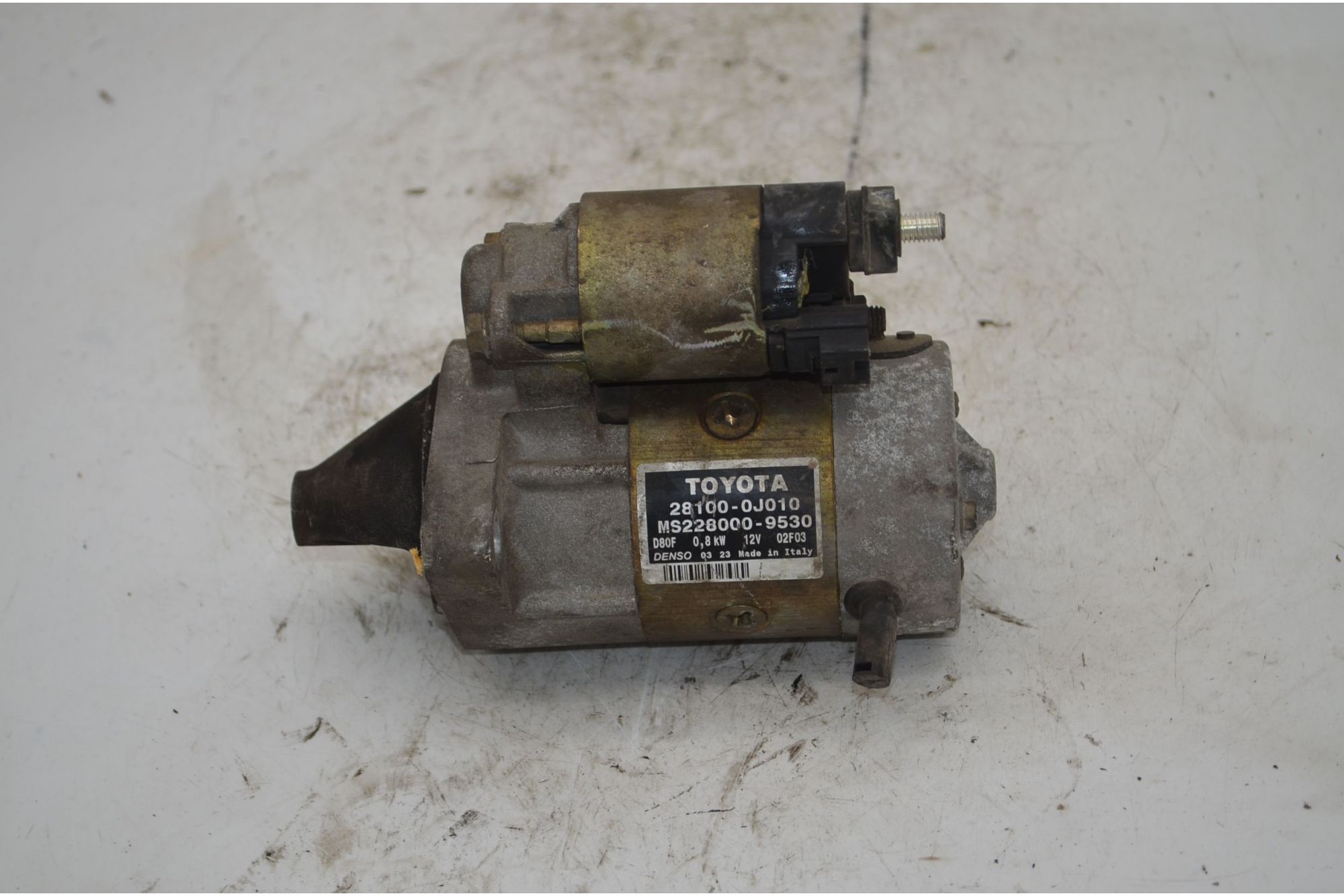 Motorino Avviamento Toyota Yaris Dal 1999 al 2005 Cod 28100-0J010  1743175058603