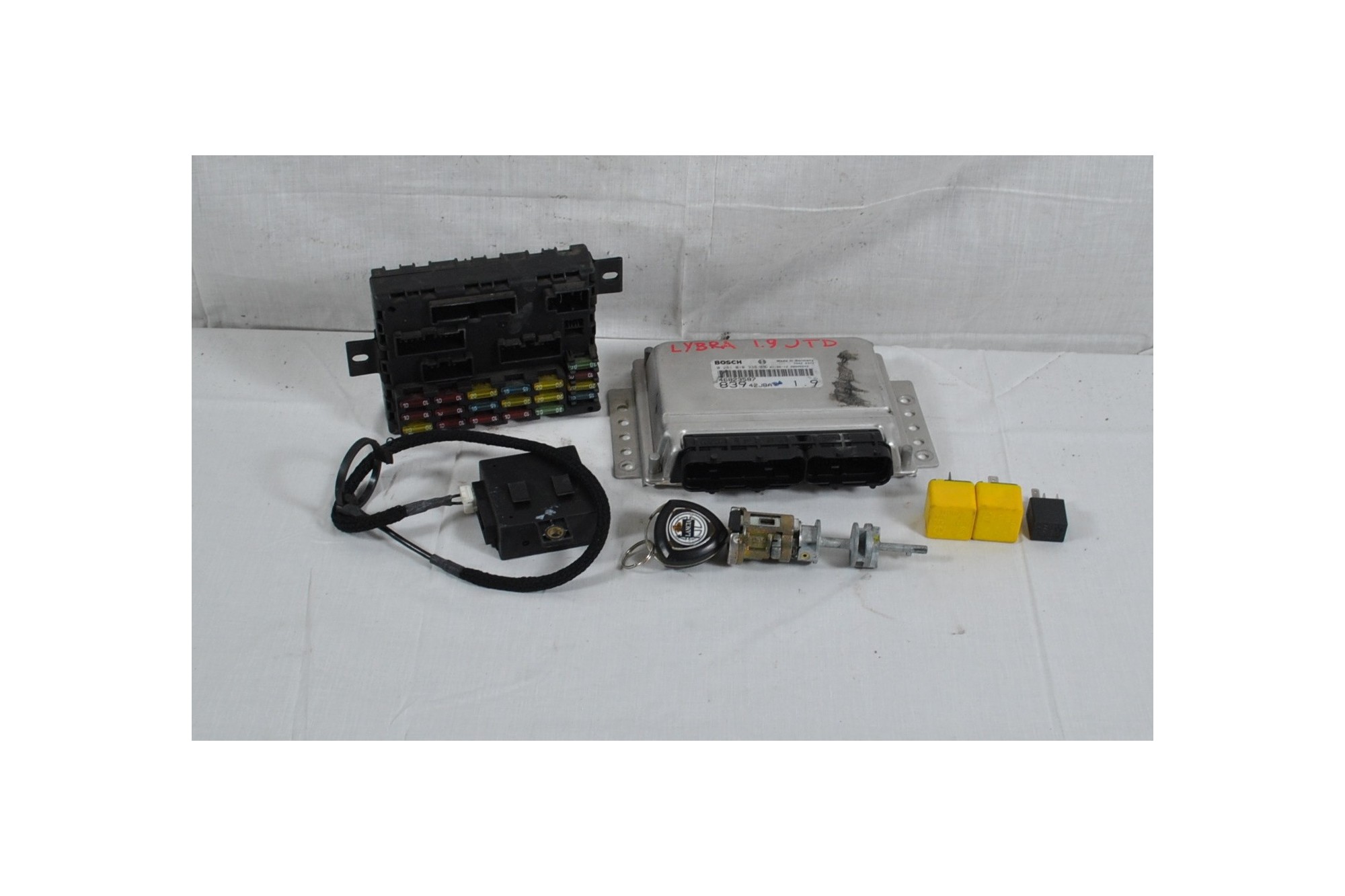 Kit chiave Lancia Lybra Dal 1999 al 2005 Cod. 0281010338  1620383403350