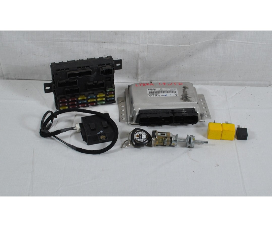 Kit chiave Lancia Lybra Dal 1999 al 2005 Cod. 0281010338  1620383403350