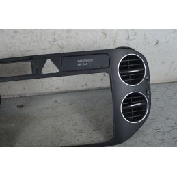 Cornice Rivestimento Console Centrale + Bocchette Aria Volkswagen Golf V Plus Dal 2005 al 2009 Cod 5M0858071  1743668468124