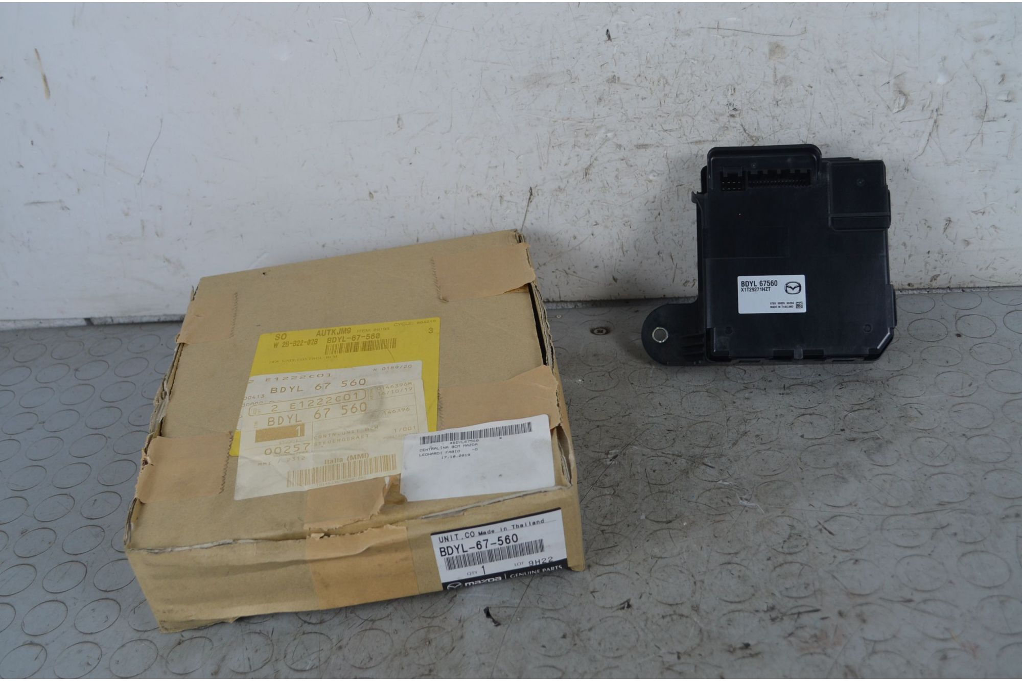 Centralina BCM Mazda 3 Dal 2019 in poi Cod BDYL-67560  1744016669620