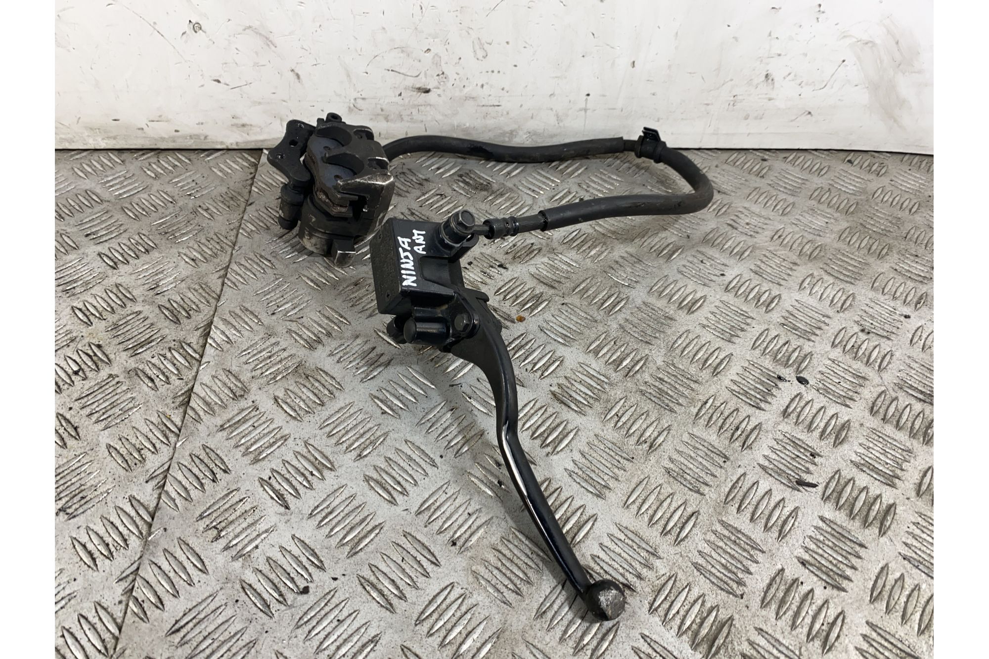 Impianto Frenante Anteriore Pinza e Pompa Freno Kawasaki Ninja 250R Dal 2007 Al 2017  1744036613757