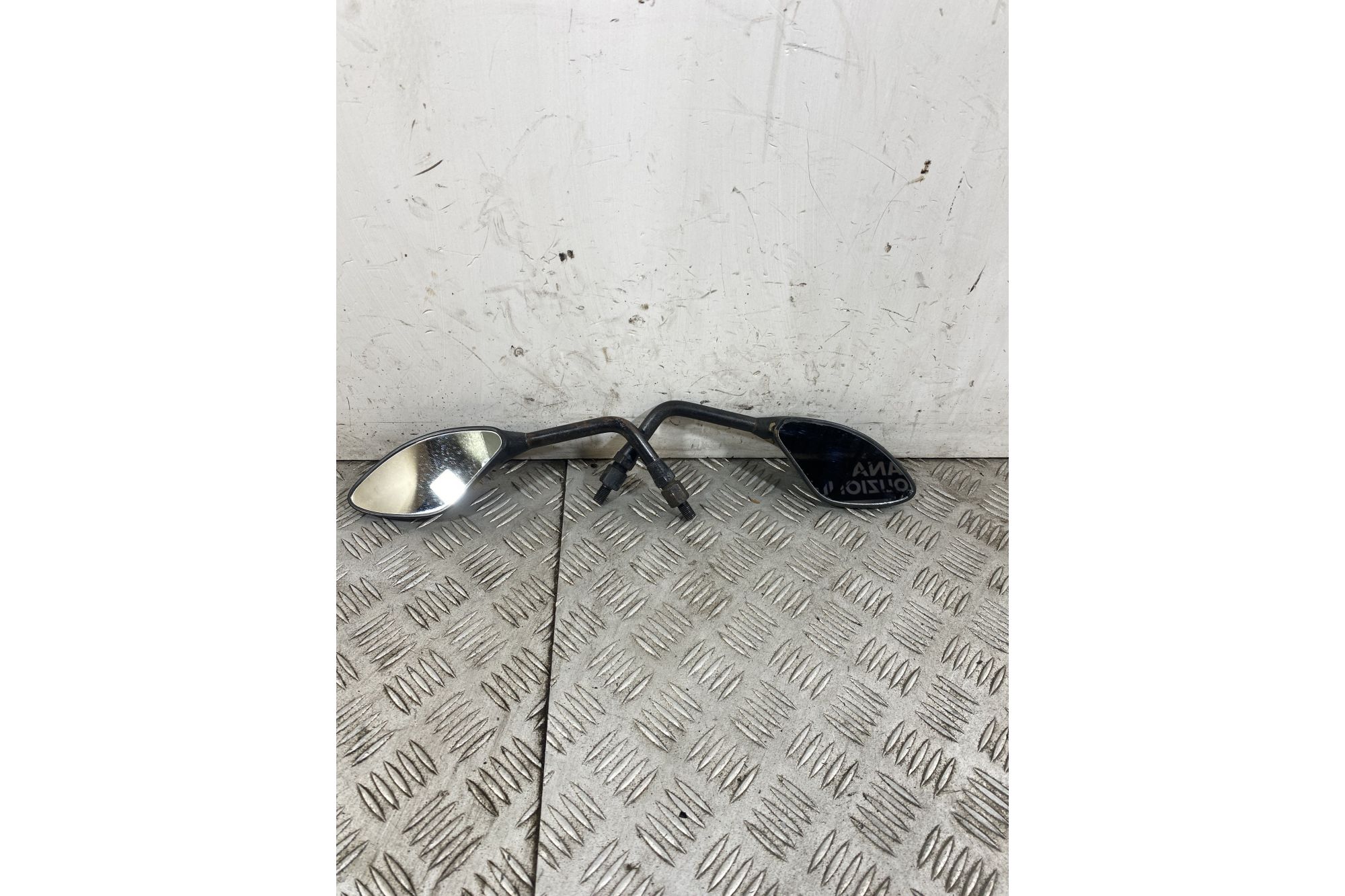 Coppia Specchietti Retrovisori Honda Hornet 600 Dal 2005 Al 2006  1744037734345