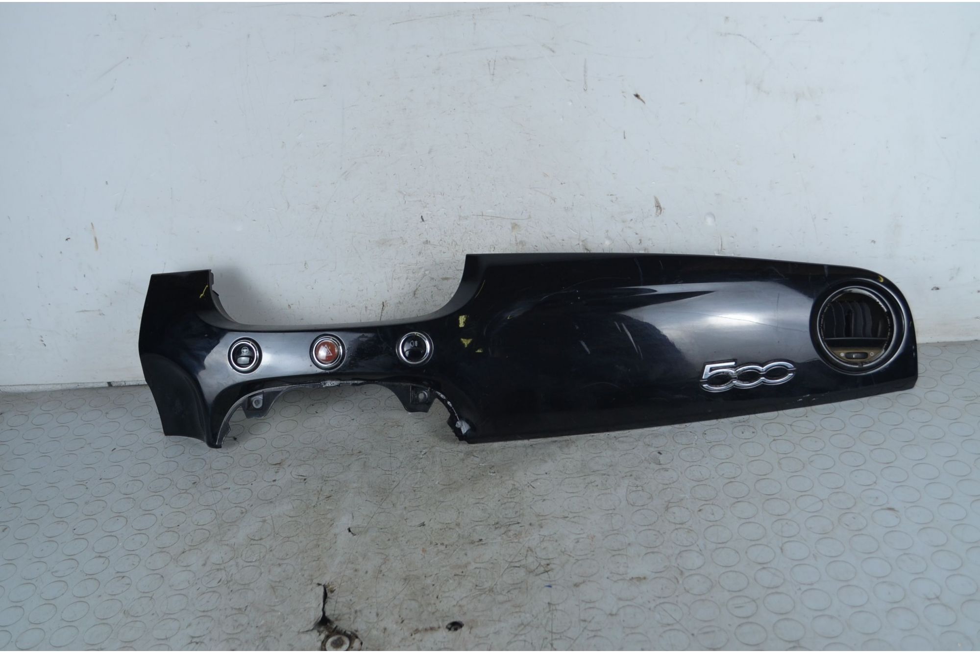 Modanatura Anteriore DX Cruscotto Fiat 500  Dal 2007 al 2014 Cod 71749342  1744108980404