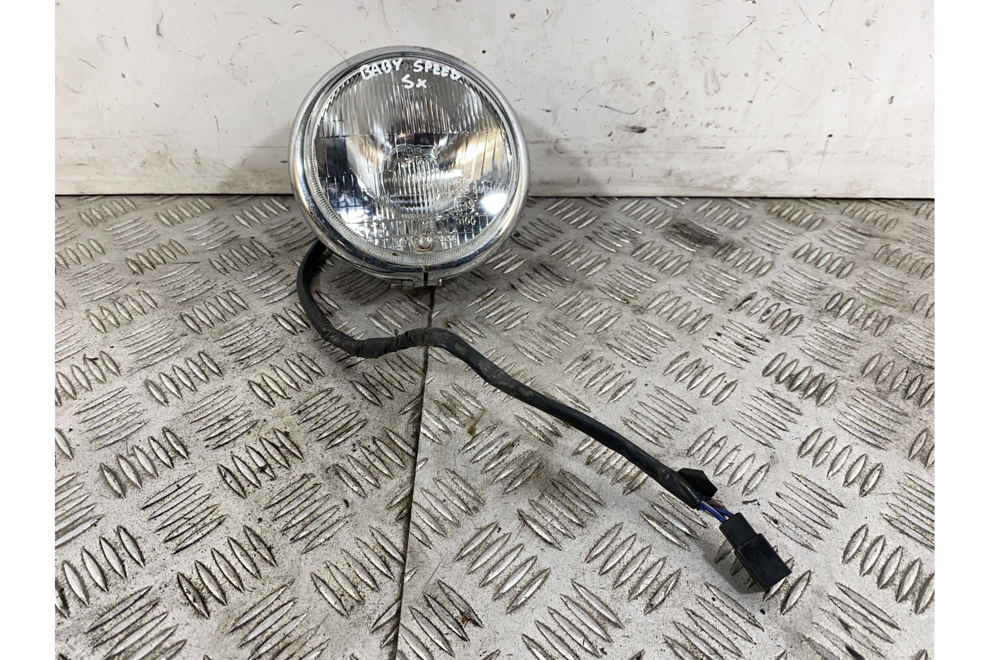 Faro Fanale Anteriore Sinistro Sx Triumph Baby Speed 600 Dal 2002 al 2003  1744117596634