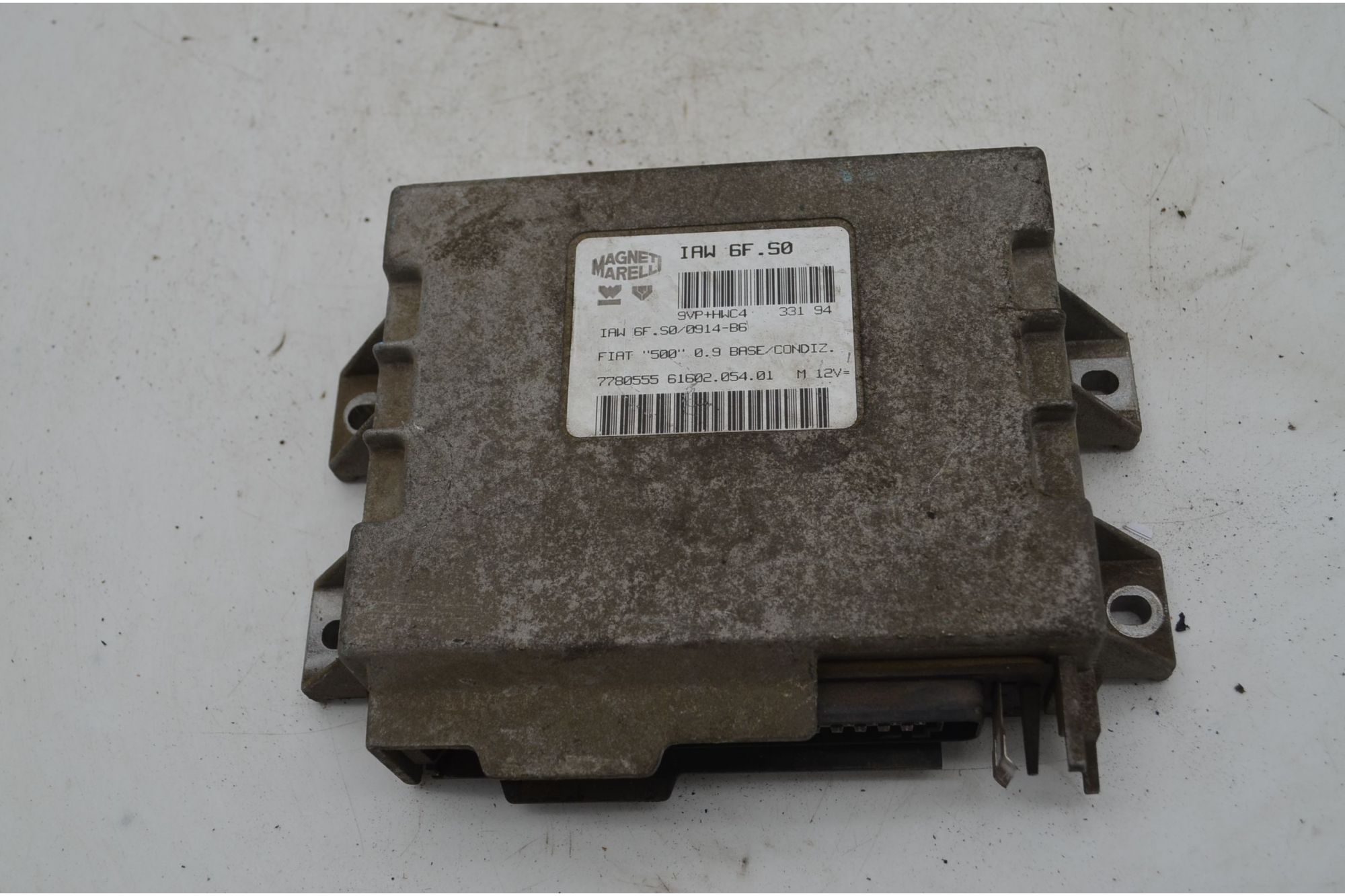 Centralina ECU Fiat Cinquecento  Dal 1991 al 1998 Cod 7780555  1744180653302